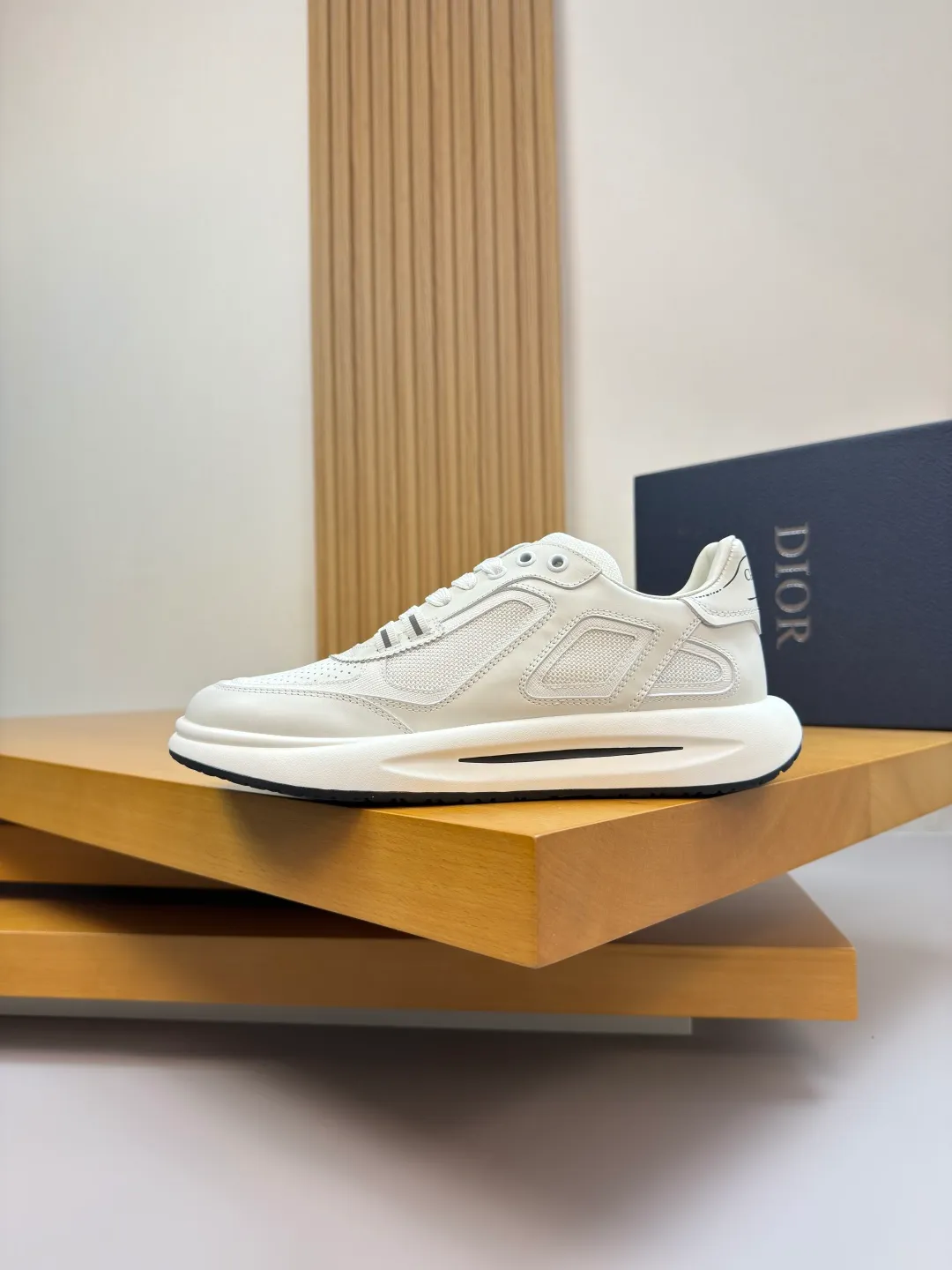 [Dior] Dior P780 men's shoes 💰 - High-end quality original order·Casual sports shoes - Upper: 🔝Nappa calfskin, perforated calfskin, brand high mercerized canvas, tongue. Heel. Silk screen high frequency brand logo - Inner: water-dyed cowhide, foot pad; brand canvas - Outsole: ultra-light TPU. Rubber foam; two-color molded outsole -Ultra-high quality control·Fine workmanship: outstanding (high-end·nobility·grade) -Size: 39-44 (38, 45, can be customized)·DR0181